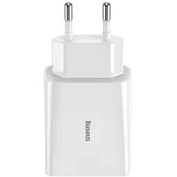 Мережевий зарядний пристрій Baseus Speed ​​Xiaomini 1Type-C QC Single PD3.0 18W 3A CCFS-X02 White - мініатюра 4
