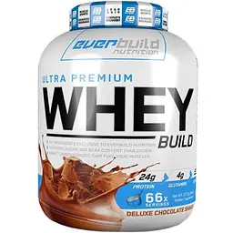Протеїн Everbuild Nutrition Ultra Premium Whey Protein Build Шоколад-горіх 2271 г