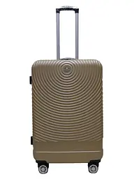 Валіза середня M ABS-пластик Worldline Airtex 652 69×45×29см 88л Шампань