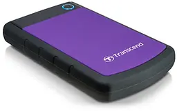 Зовнішній жорсткий диск Transcend 2.5` USB 2.0TB StoreJet 25H3 (TS2TSJ25H3P) - мініатюра 2