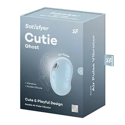 Вакуумний стимулятор Satisfyer Cutie Ghost Blue - мініатюра 3