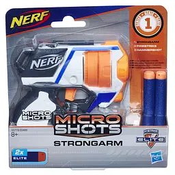 Бластер Hasbro Nerf Мікрошот Strongarm SE1 (E0719) - мініатюра 3