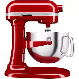 Планетарный миксер KitchenAid Artisan с подъемной чашей 5.6 л красный (5KSM60SPXEER)