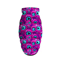 Курточка для собак WAUDOG Clothes малюнок "Око монстра", S35, В 47-50 см, С 30-33 см - мініатюра 4