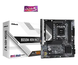 Материнська плата ASRock B650M-HDV/M.2 Socket AM5 (B650M-HDV/M.2) - мініатюра 4