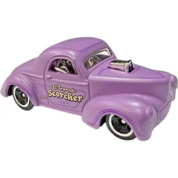 Базова машинка Hot Wheels Rod Squad 41 Willys бузкова (5785) JJK01-N521 - мініатюра 2