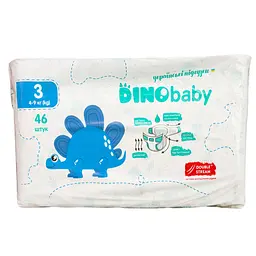 Підгузки Dino Baby 3 (4-9 кг), 46 шт