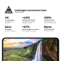Захисне скло на TECNO Spark Go 2 4G (KM4) з олеофобним покриттям, Pro, повне проклеювання, антистатичний і пиловідштовхуючий шар, 9H, самоклеючеся, 2.5D, на весь екран, антистатичний клей, ArmorStandart (ARM87128) - мініатюра 5