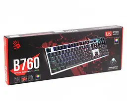 Клавіатура A4Tech B760 Bloody Grey - мініатюра 6