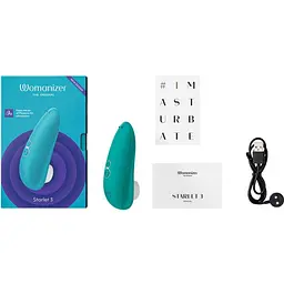 Вакуумний стимулятор Womanizer Starlet 3 Turquoise (SO8740) [108458] - мініатюра 4