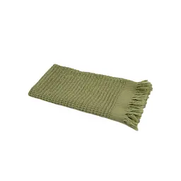 Набір рушників Lotus Home - Rius olive оливковий 30x50 (3 од.) - мініатюра 4