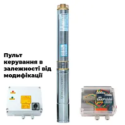 Насос відцентровий 400В 18.5кВт H 140(78)м Q 1300(1000)л/хв Ø145мм колеса нерж сталь+пульт (з 3х ЧАСТИН) DONGYIN 6SP60-10 (7777673)