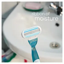 Подарунковий набір Gillette Venus Гладкість: Бритвенная ручка + Змінні картриджі для гоління, 2 шт. + Гель для гоління Satin Care Алое Вера, 75 мл - мініатюра 2