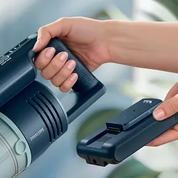 Пилосос Philips Flex Series 5000 бездротовий сіро-зелений (XC5244/10) - мініатюра 5