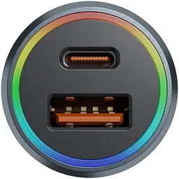Автомобільний зарядний пристрій Proove Double Energy Plus 53W USB-A + USB-C Metal Gray (ACDE53110004) [130293] - мініатюра 5