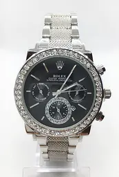 Наручний годинник жіночий Clockhouse Rolex Сріблястий (IBW490SB) - мініатюра 1