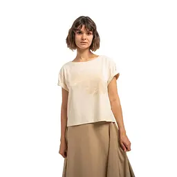 Футболка жіноча Turbat Misool Women M Бежевий