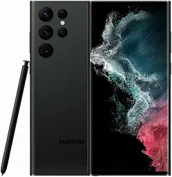 Смартфон Samsung Galaxy S22 Ultra SM-S908U 8/128GB Phantom Black (USA Version) [NFC, 1 SIM]