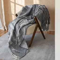 Турецький плед-покривало First Choice DAILY 200×220 см Manora GREY