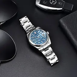 Наручний годинник чоловічий PD-1715 Silver-Blue Pagani Design acs0031117 - мініатюра 2