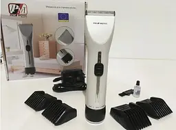Бездротова акумуляторна керамічна машинка для стрижки волосся 10W Promotec PM-363 - мініатюра 2