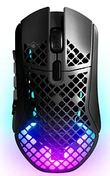 Миша SteelSeries Aerox 9 Wireless / Bluetooth / USB - 3 режимна чорна 18 кнопок RGB 18000dpi