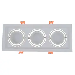 Світильник точковий Brille поворотний HDL-DT 107/3 MR16 36-224 - мініатюра 2
