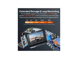 Відеореєстратор 70Mai Dash Cam 4K A800SE - мініатюра 8
