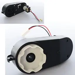 Редуктор у зборі для машини JJ2066 12V RPM12000 17см (JJ2066 GEAR)