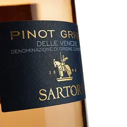 Вино Sartori Pinot Grigio delle Venezie Blush IGT, рожеве, сухе, 12%, 0,75 л - мініатюра 3