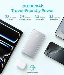 Повербанк Anker Zolo 22.5W чорний 20000 mAh - мініатюра 6