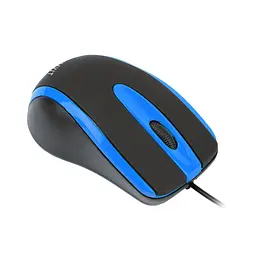 Дротова миша HAVIT HV-MS753 USB Black/Blue (1000 DPI, 3 кл) HAVIT (23938-000) - мініатюра 3