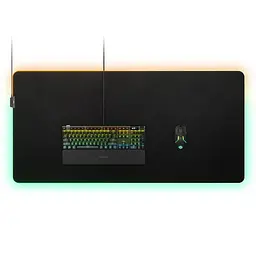 Гральна поверхня SteelSeries QcK Prism Cloth 3XL ETAIL RGB 1200x590x4мм - мініатюра 3