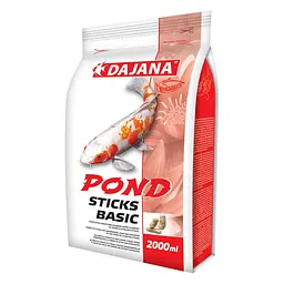 Корм для ставкових риб у вигляді білих паличок Dajana Pond Sticks Basic 180 г