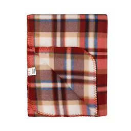Плед Ardesto Fleece 100% поліестер клітинка біло-коричневий 130 x 160 см (ART0720PB) - мініатюра 4