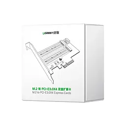 Контролер Ugreen PCI-E 3.0 for SSD M.2 NVMe + M.2 NGFF CM302 (70504) - мініатюра 11