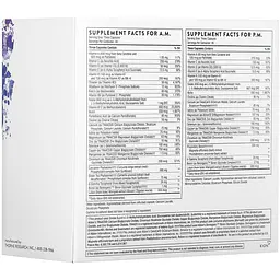 Мультивітаміни Thorne Multi-Vitamin Elite для прийому зранку та ввечері 2 флакони по 90 капсул - мініатюра 9