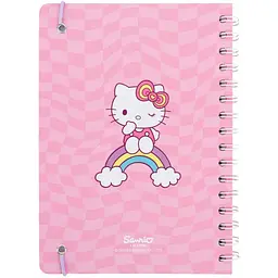 Блокнот Kite Hello Kitty А5 80 аркушів HK-1 клітка на спіралі (HK26-190-1) - мініатюра 2