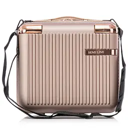 Бьюті-кейс Semi Line 16L Champagne (T5666-2), Шампань - мініатюра 3