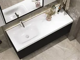 Умивальник Miraggio Jessel 1200 L 0001057, Білий - мініатюра 6