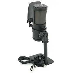Професійний студійний конденсаторний мікрофон Jmary MCPW13 USB RGB Black - мініатюра 2