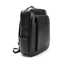 Шкіряний чорний рюкзак Tiding Bag A25F-8528-3A