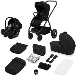 Універсальна коляска 3 в 1 Lionelo Meril Black Onyx (LO-MERIL 3IN1 BLACK ONYX) - мініатюра 8