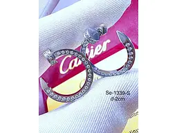 Сережки Stainlees Steel 1 339 - мініатюра 2