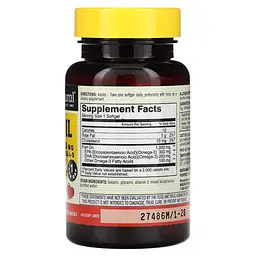 Жирні кислоти Mason Natural Fish Oil 1000 mg Omega-3 600 mg, 30 капсул - мініатюра 2