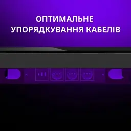 Комп'ютерний стіл Lorgar PRO 80G Glass Black (LRG-DP80G) - мініатюра 12