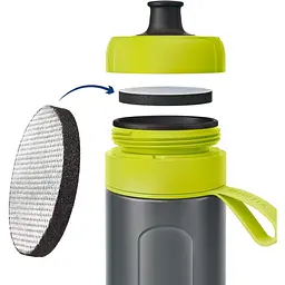Пляшка для води з фільтром Brita Active лайм 600 мл (1020338) - мініатюра 2