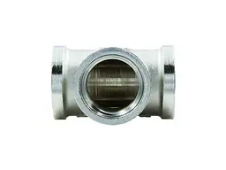 Трійник RAFTEC 3/4"В латунь, ВВВ, DN20, нікель, T02 - мініатюра 5