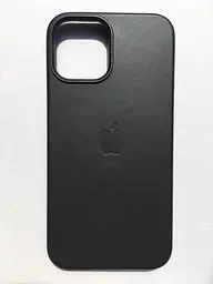 Чохол шкіряний Leather Case MagSafe MM183ZE/A (Original) для Apple iPhone 13 (6.1") Black - мініатюра 4