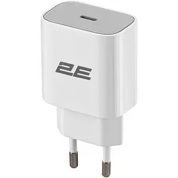 Мережевий зарядний пристрій 2E (1USB 3A) 25W White (2E-WC1USBC25W-W)